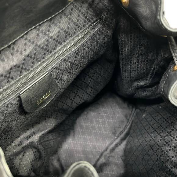 Gucci Bamboo Backpack 0031998 Leather main image 4